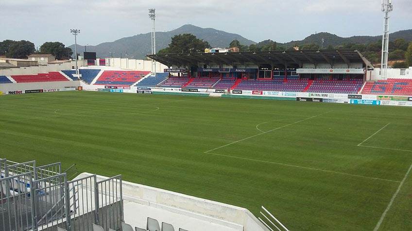 Estadio de fútbol del Ajaccio